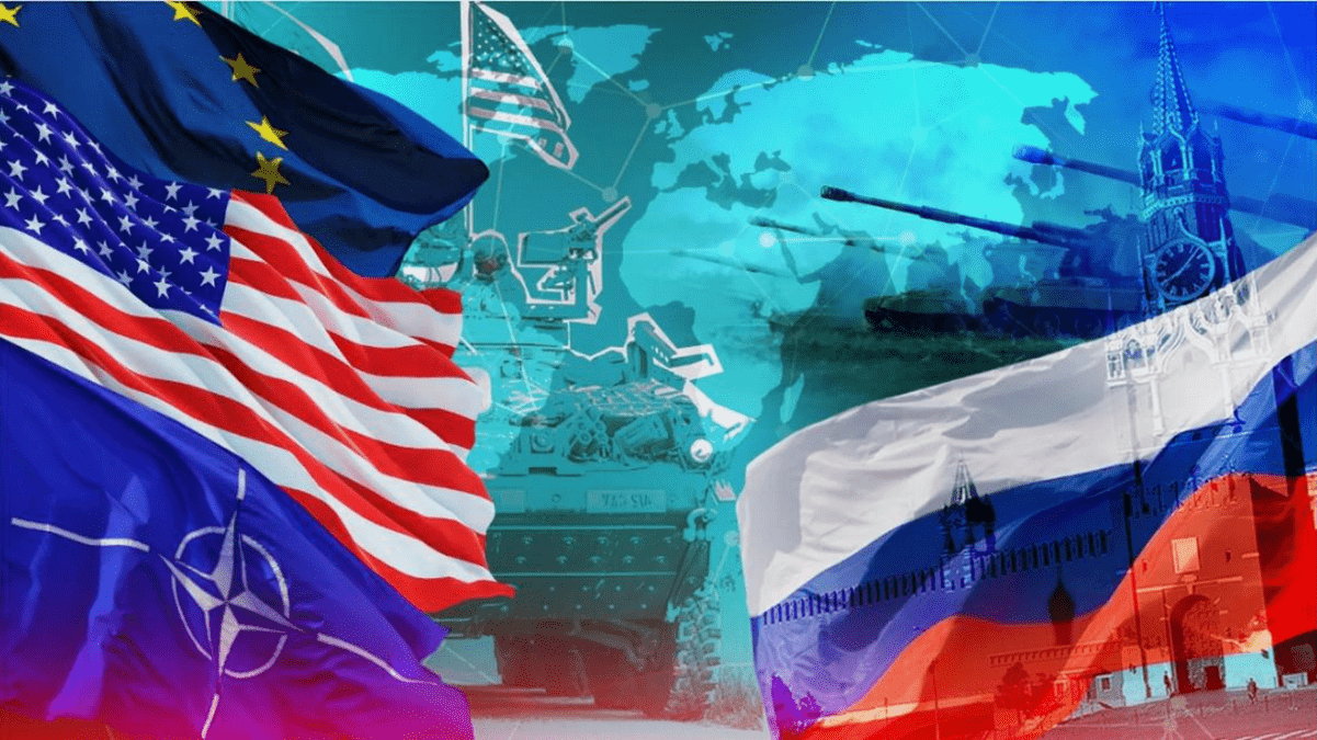 Страны политика войны Запад против России