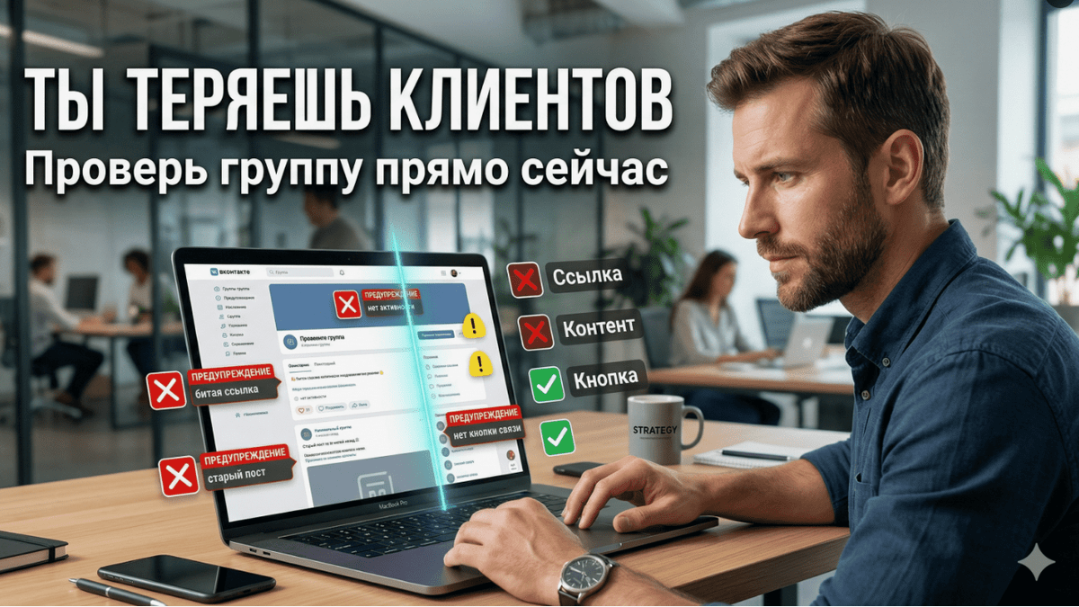 Почему сообщества в ВК не приводят клиентов